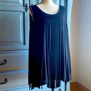 Lane Bryant fringe sleeveless tank top